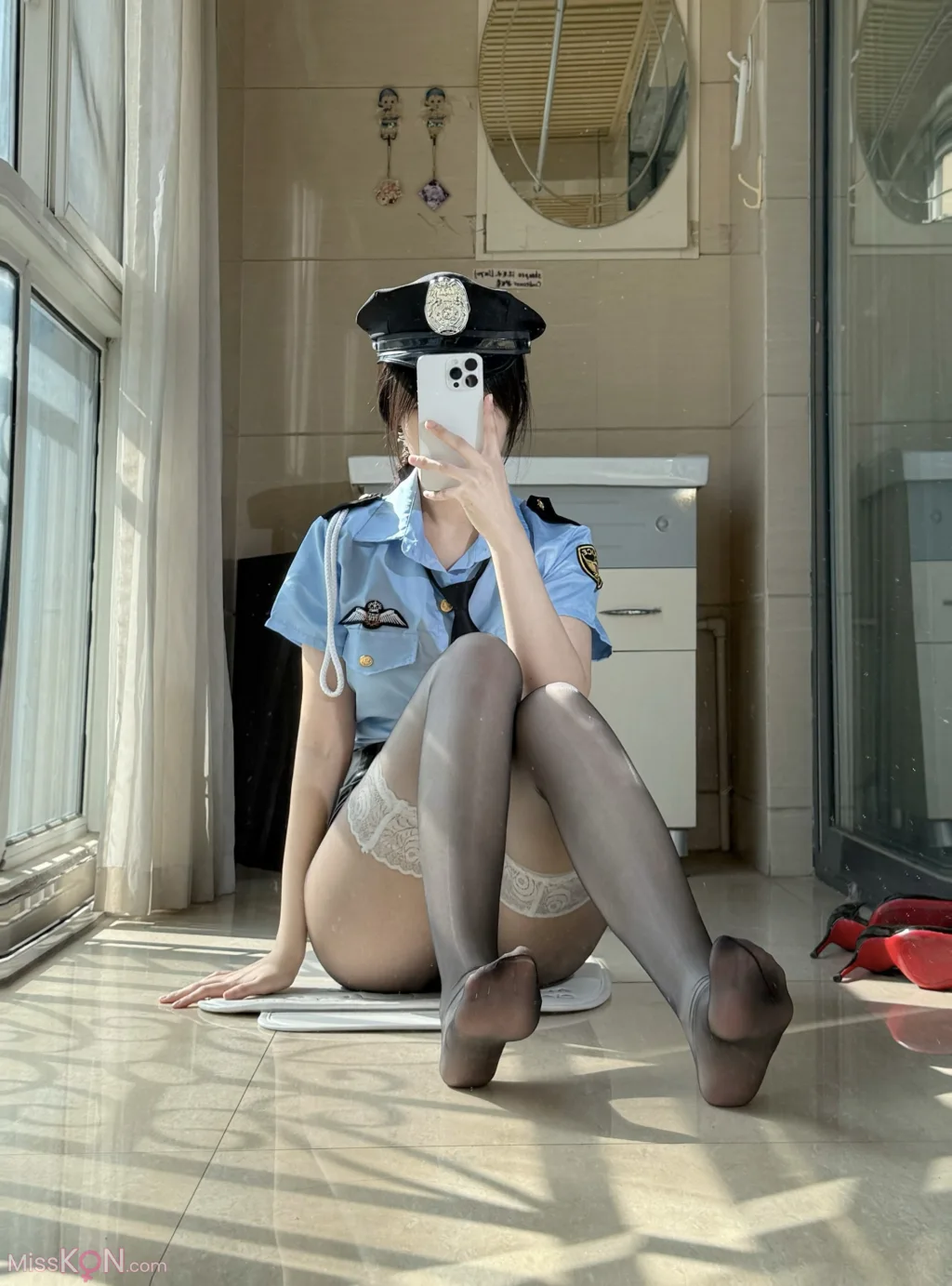 Coser@不可爱羚_ 高价定制 女警制服