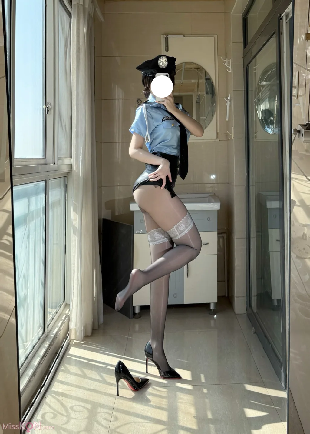 Coser@不可爱羚_ 高价定制 女警制服