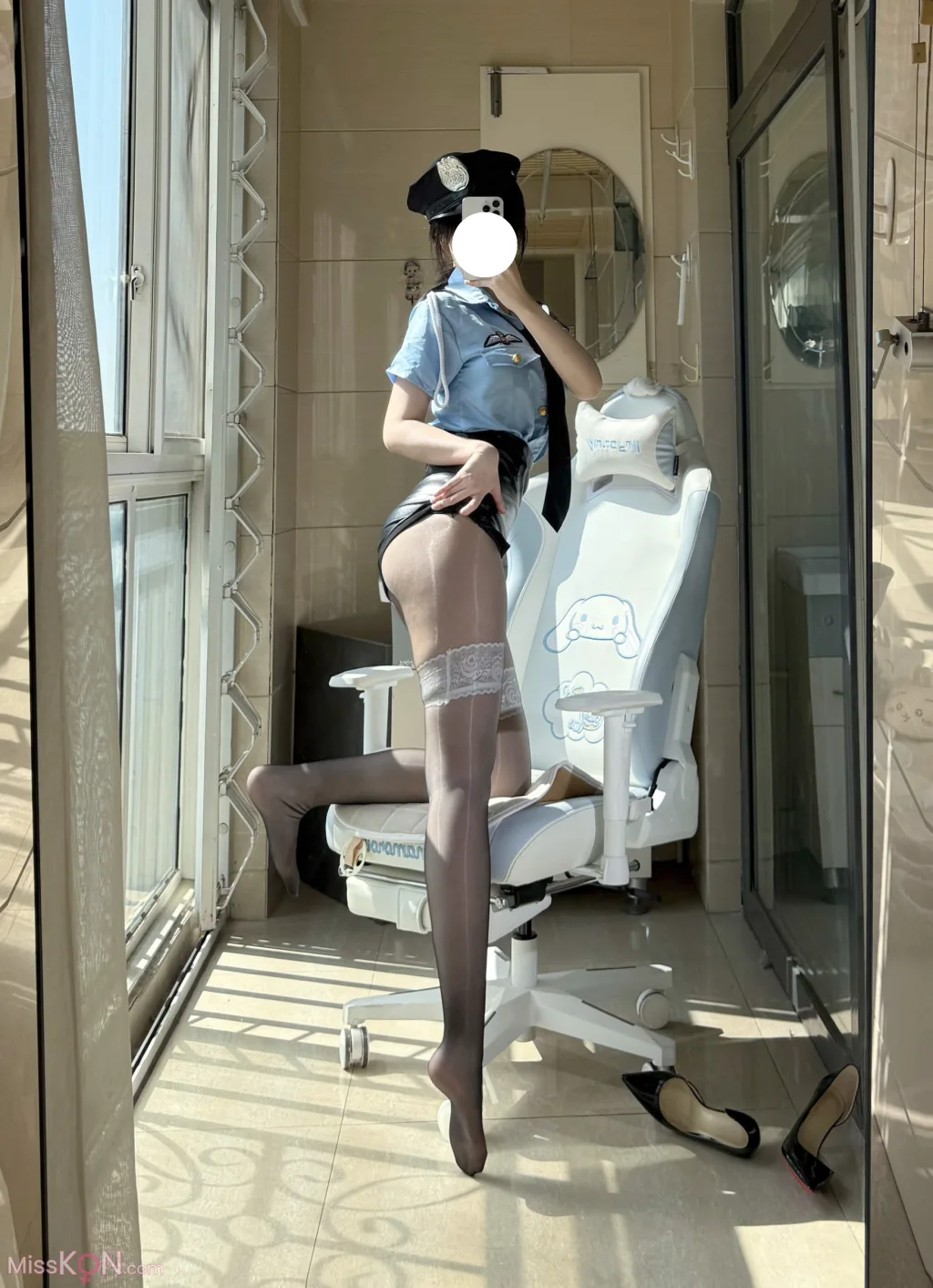 Coser@不可爱羚_ 高价定制 女警制服