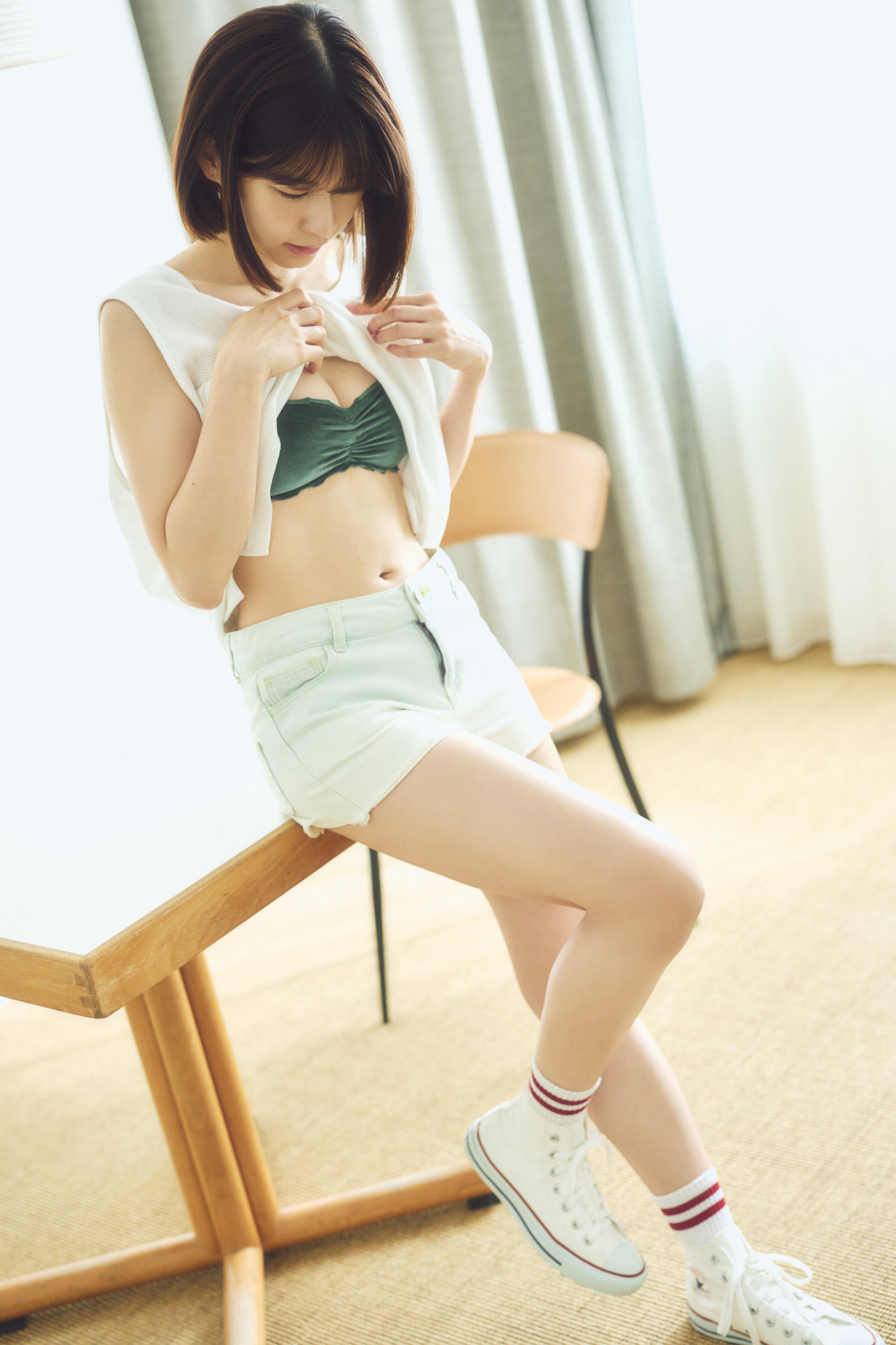 Saori Araki 荒木佐保里, ヤンマガアザーっす！ ＜YM2024年33号未公開カット＞ Set.03