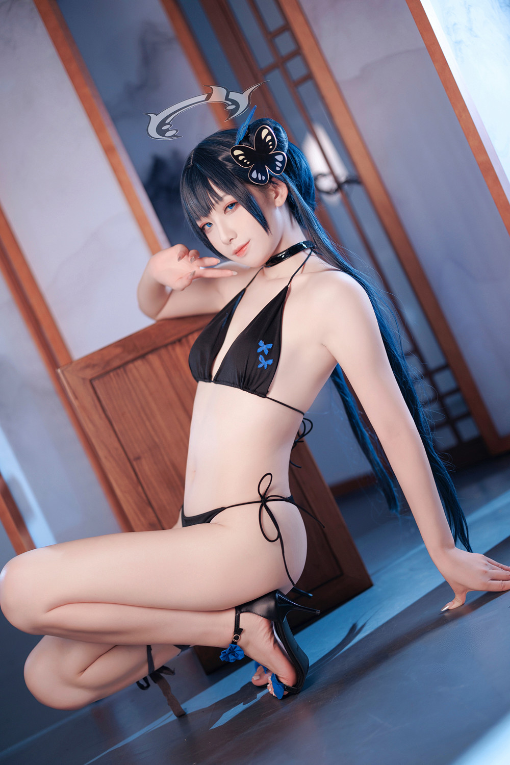 Cosplay 封疆疆v – 碧蓝档案 妃咲 泳装