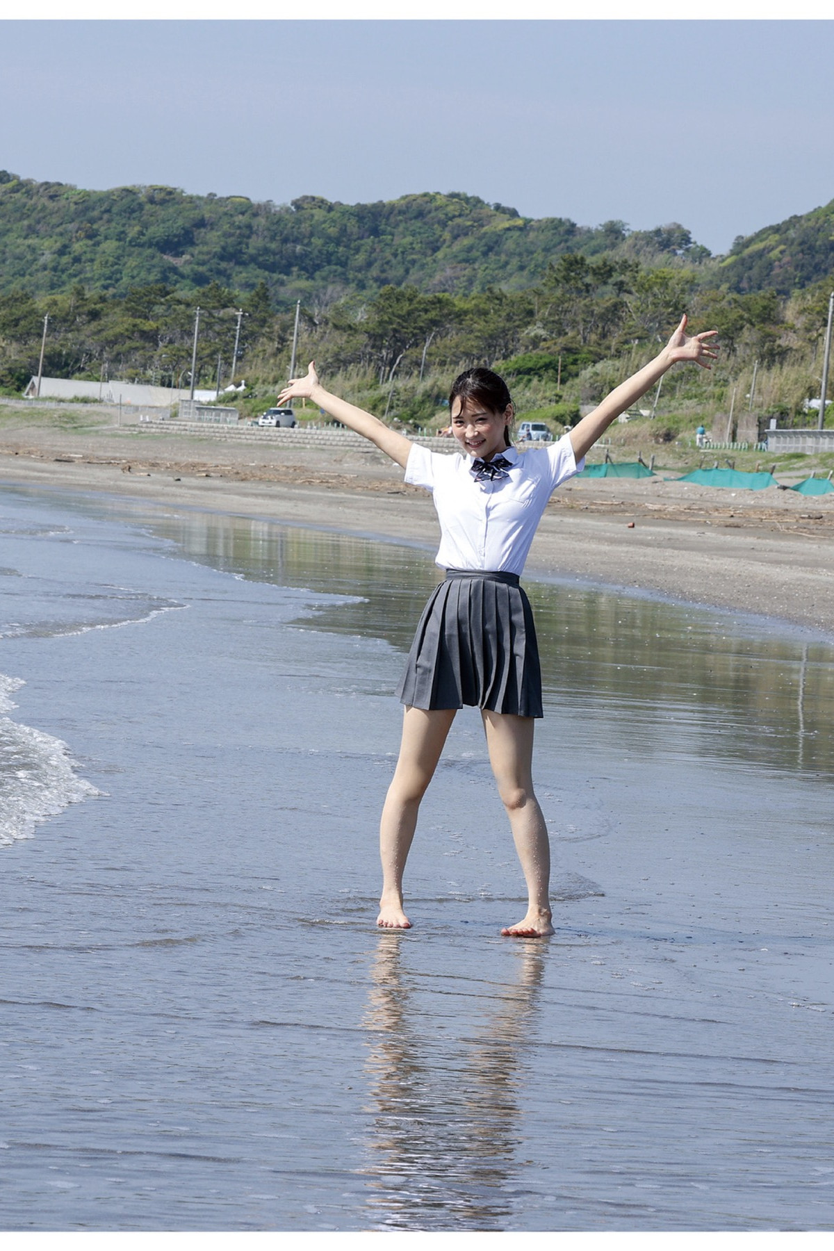 Narumi Hirose 広瀬なるみ, ヌード写真集 『風に包まれて』 Set.06