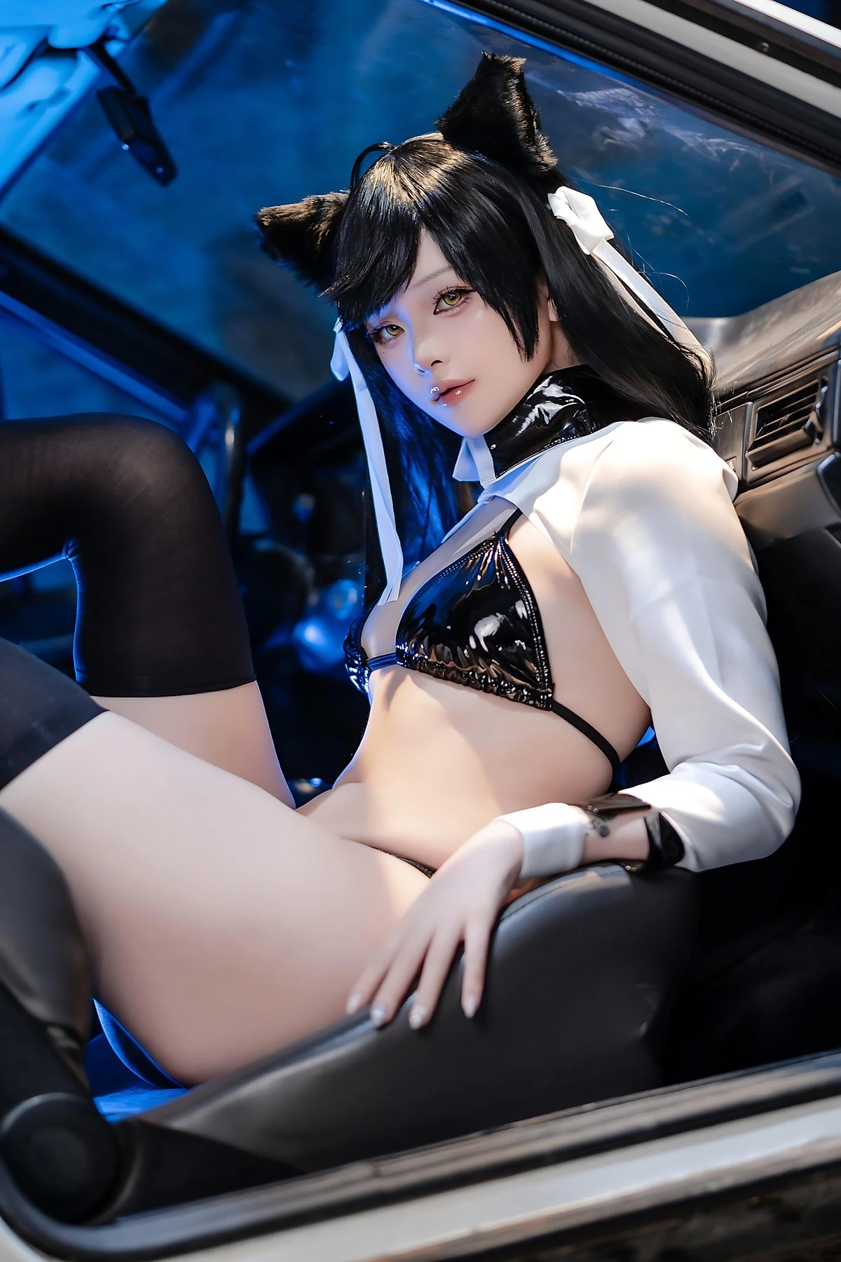 Cosplay 屿鱼 – 碧蓝航线 爱宕赛车服 Set.02