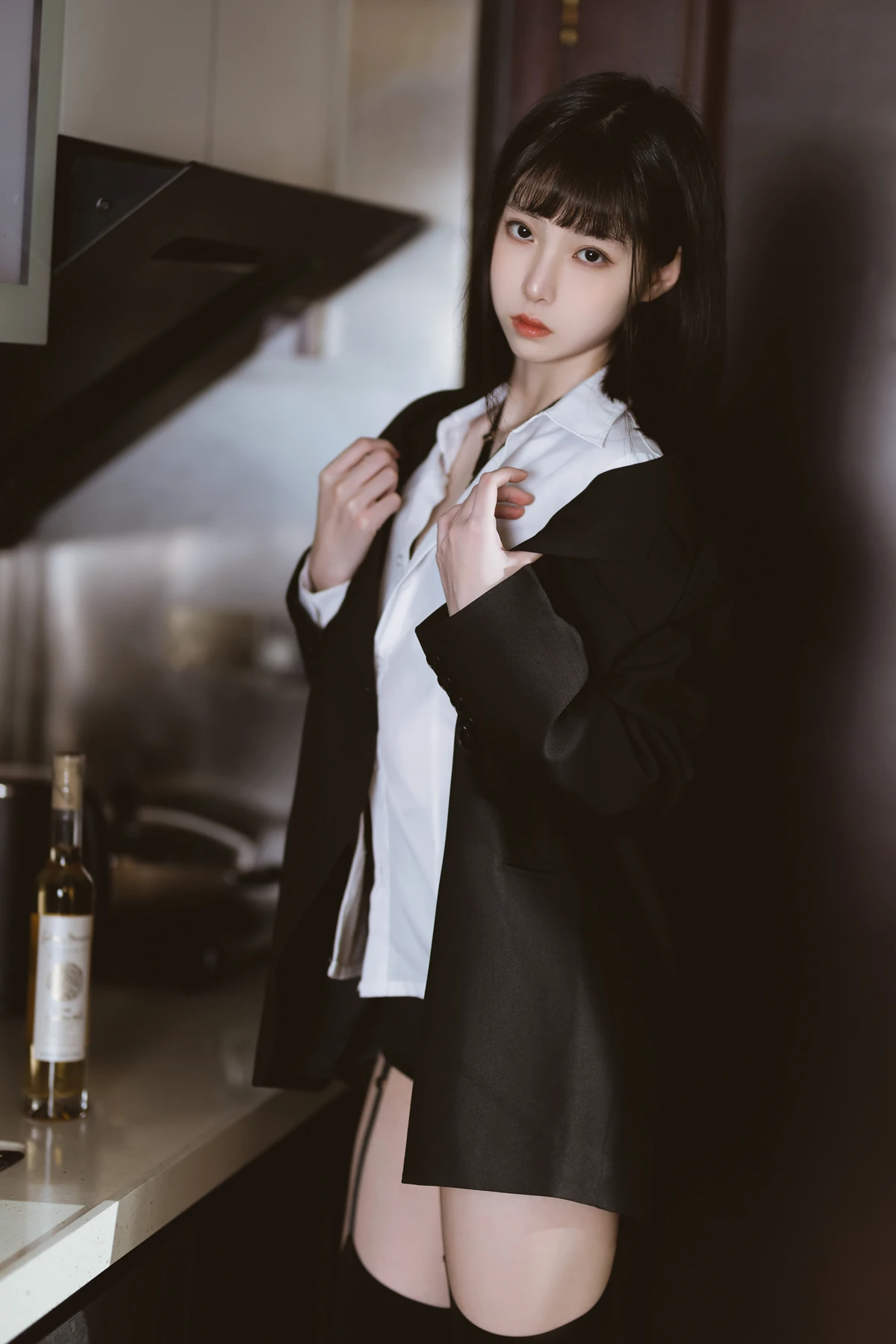 Cosplay 许岚LAN – 醉酒OL 8 Cosplay 许岚LAN – 醉酒OL