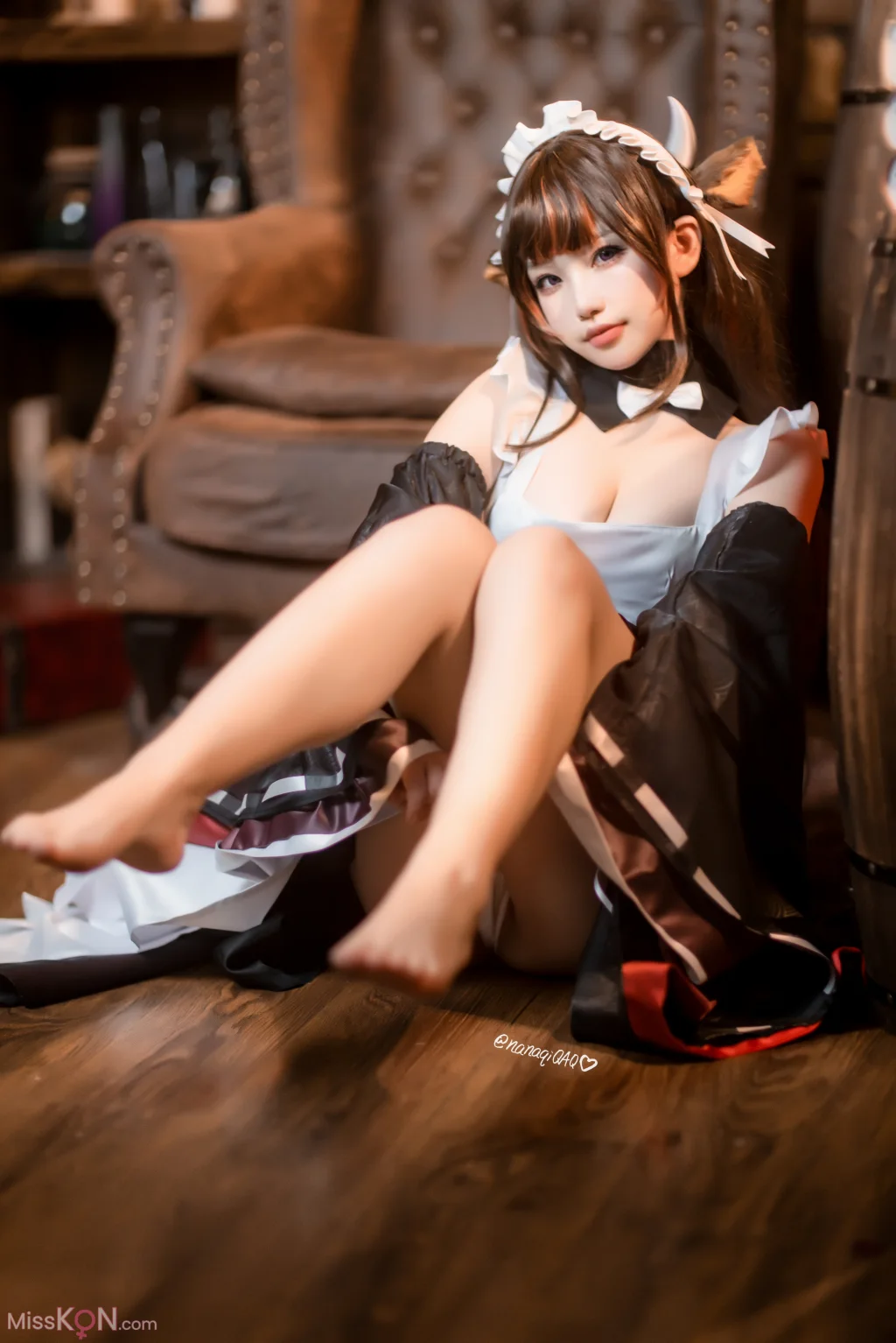 Coser@七七娜娜子_ 牛牛女仆