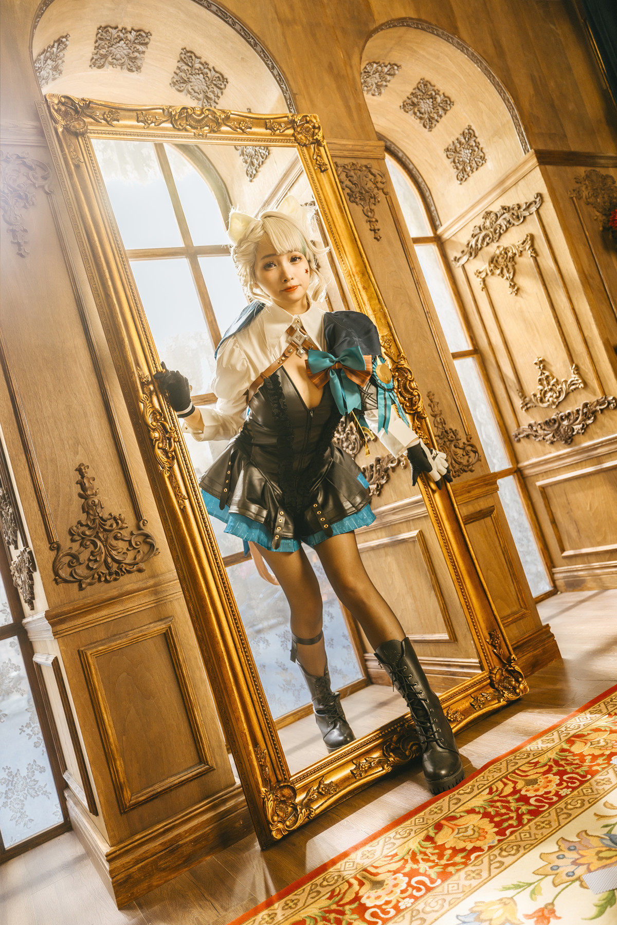 慕慕Momo, ヌード写真集 原神 Genshin 琳妮特的色情魔術 室内