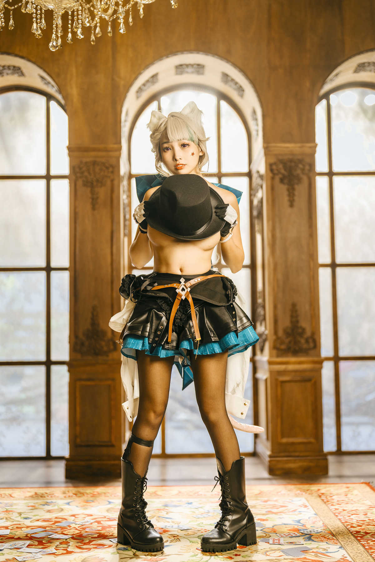 慕慕Momo, ヌード写真集 原神 Genshin 琳妮特的色情魔術 室内