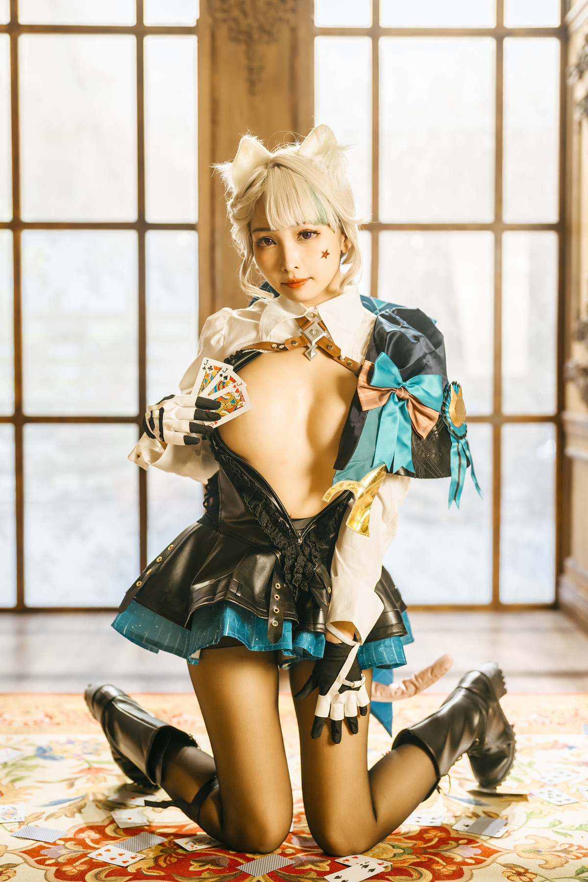 慕慕Momo, ヌード写真集 原神 Genshin 琳妮特的色情魔術 室内