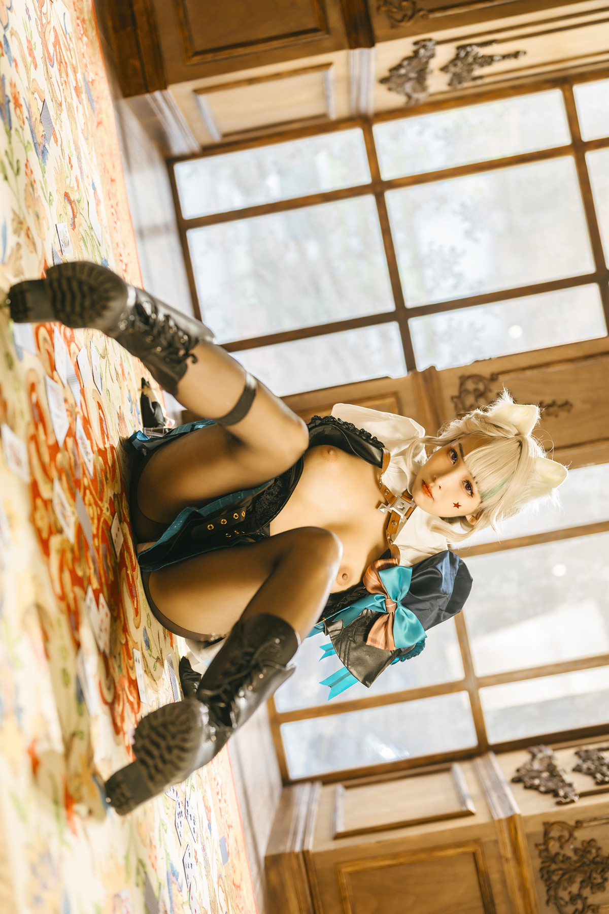 慕慕Momo, ヌード写真集 原神 Genshin 琳妮特的色情魔術 室内