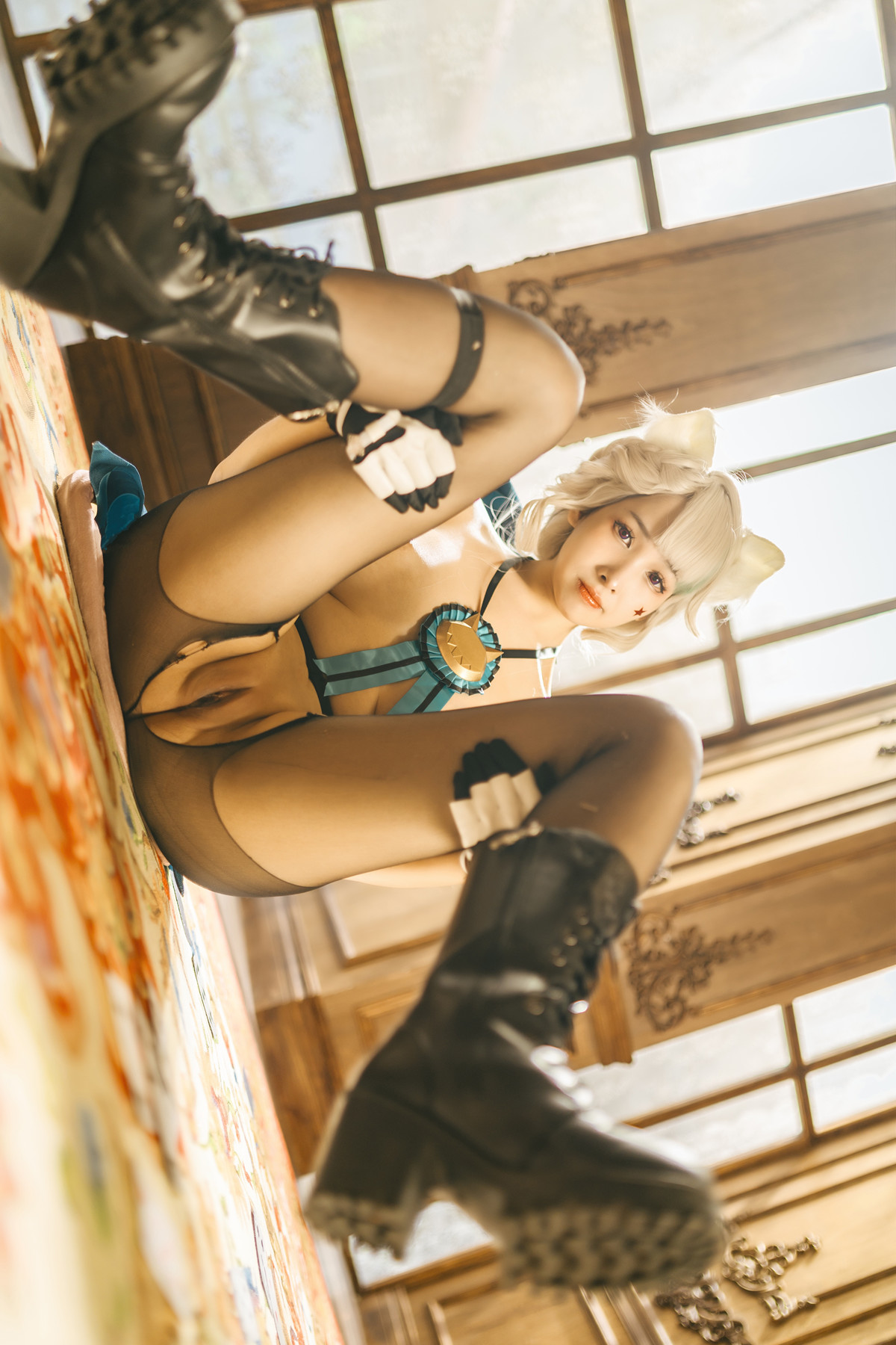 慕慕Momo, ヌード写真集 原神 Genshin 琳妮特的色情魔術 室内