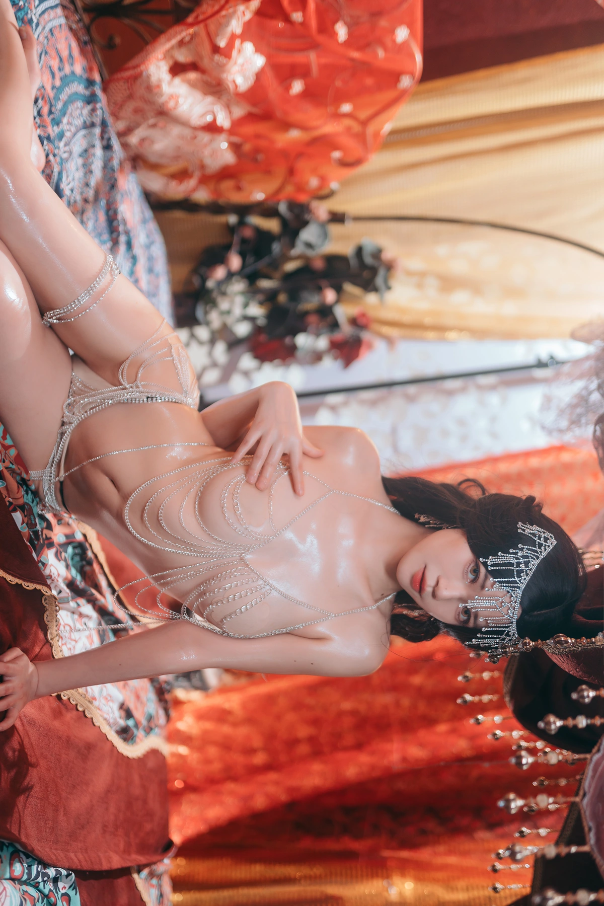 Cosplay 千反田鹿子 – 私房身体链