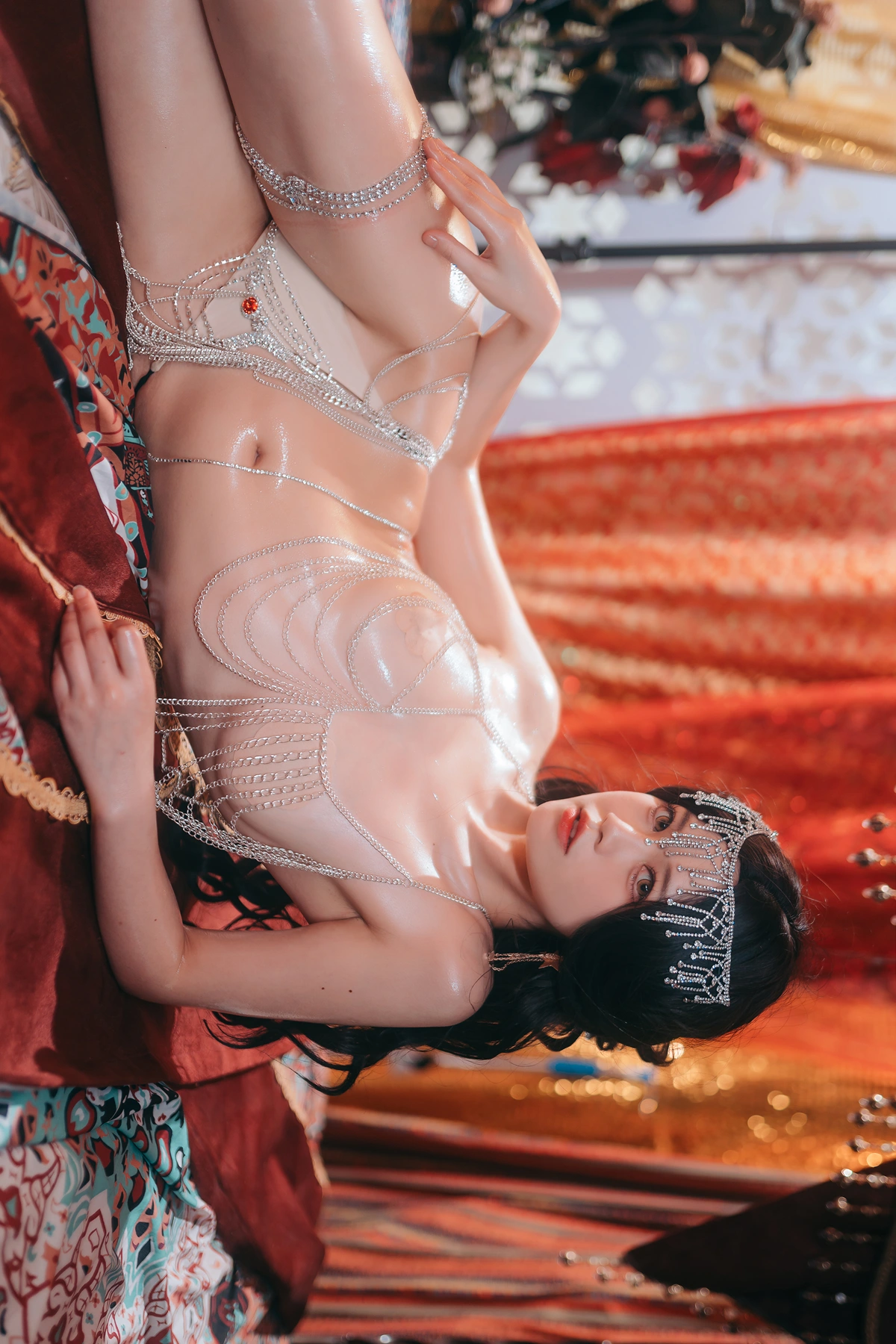 Cosplay 千反田鹿子 – 私房身体链