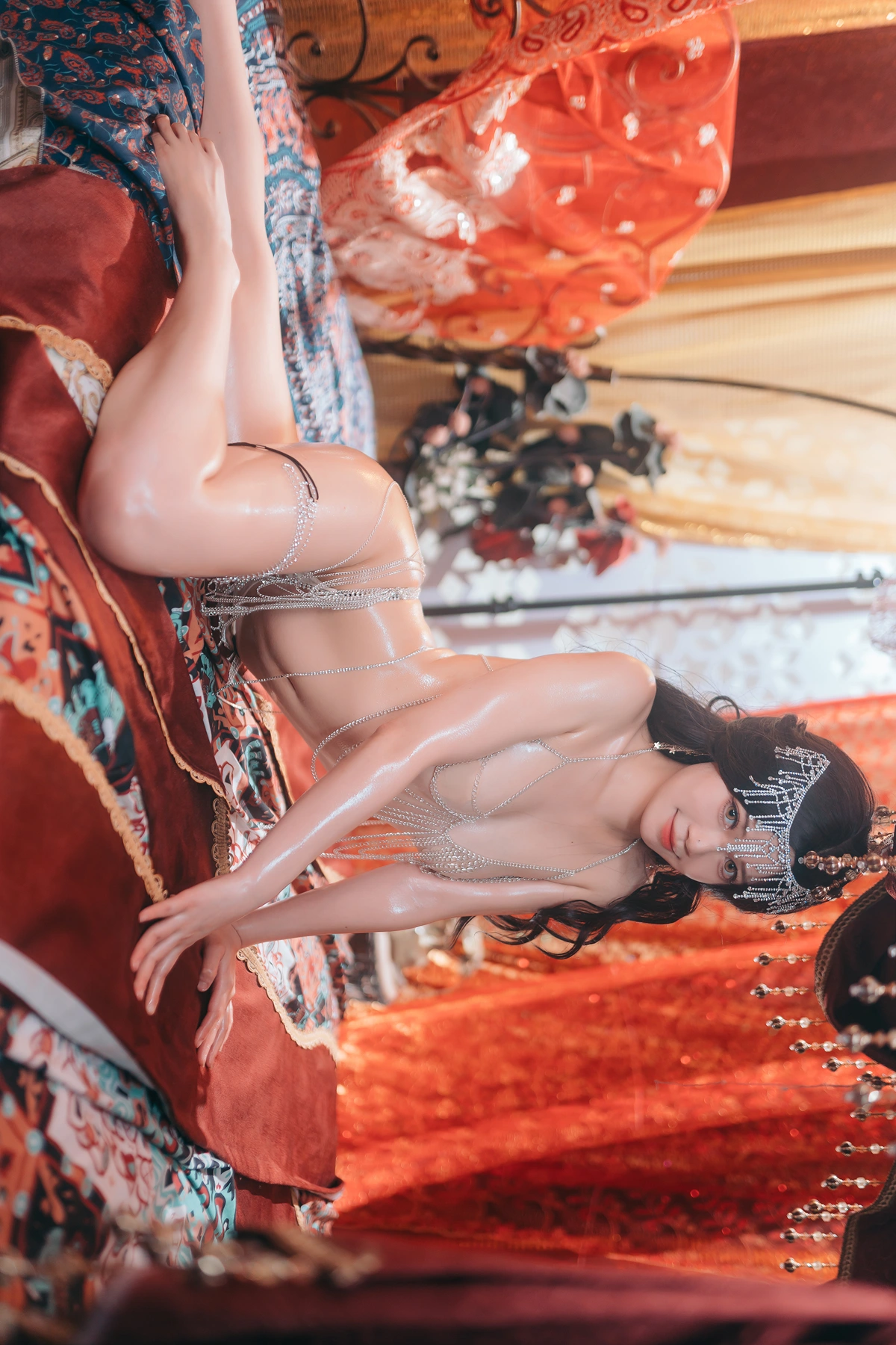 Cosplay 千反田鹿子 – 私房身体链