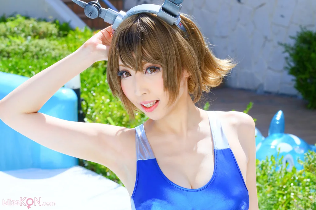 Coser@Reku Momoiro (桃色れく)_ 提督の水遊び!