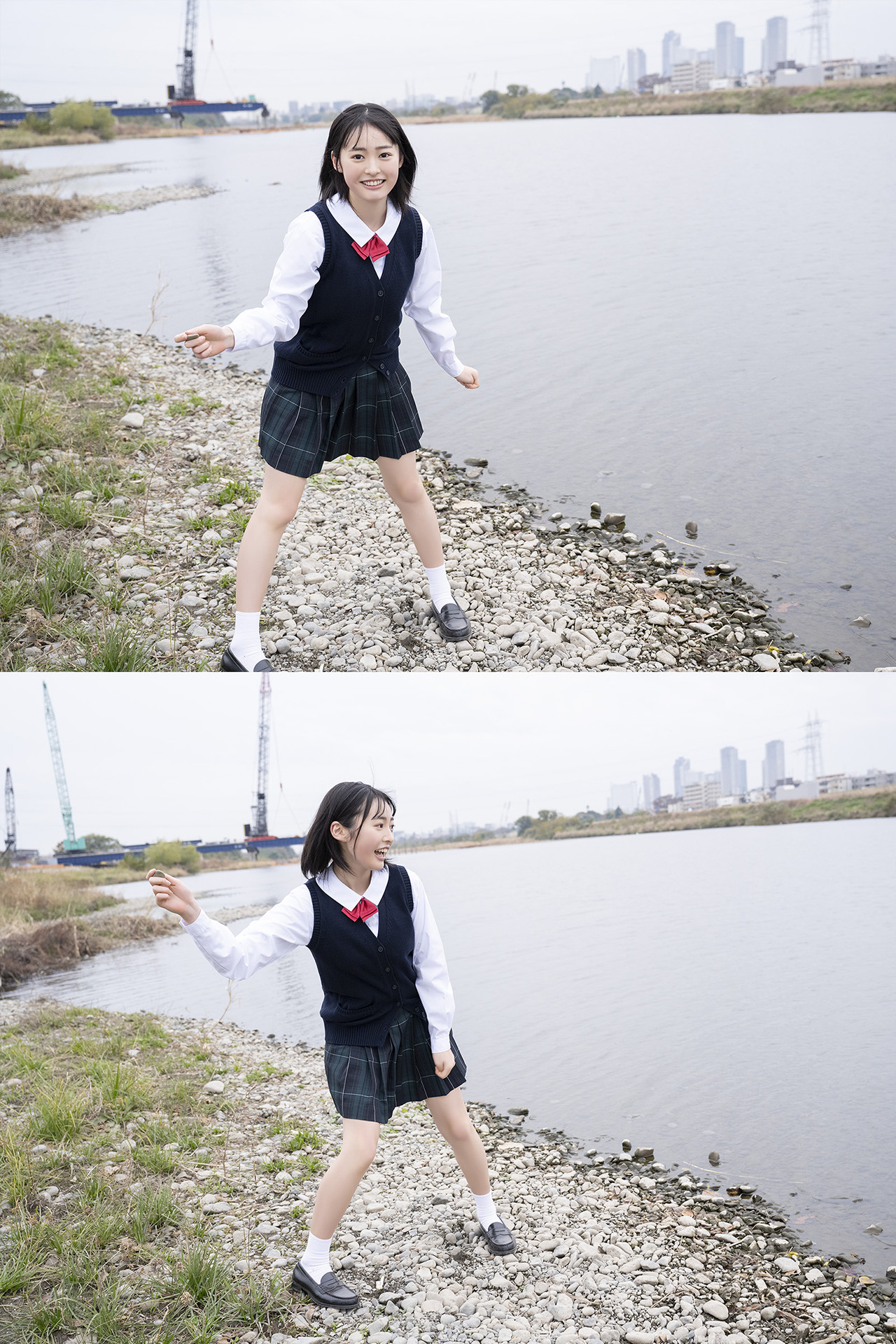 Miu Shirahama 白濱美兎, 漫画アクションデジタル写真集 「Pure White」 Set.03