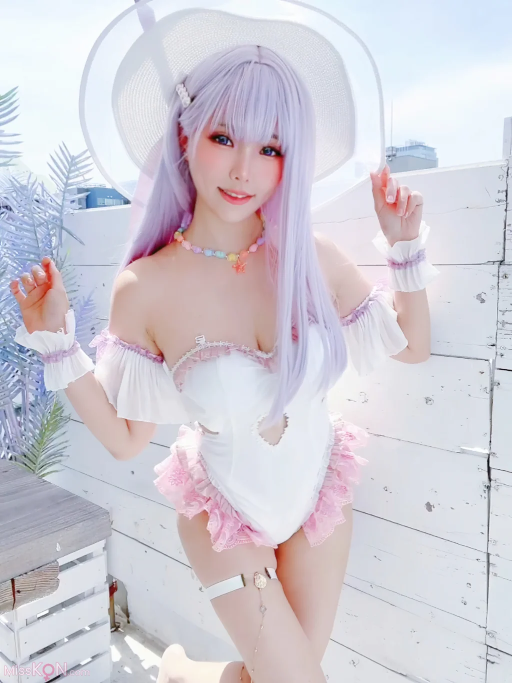 Coser@Ely_eee (ElyEE子)_ Plymouth Swimsuit