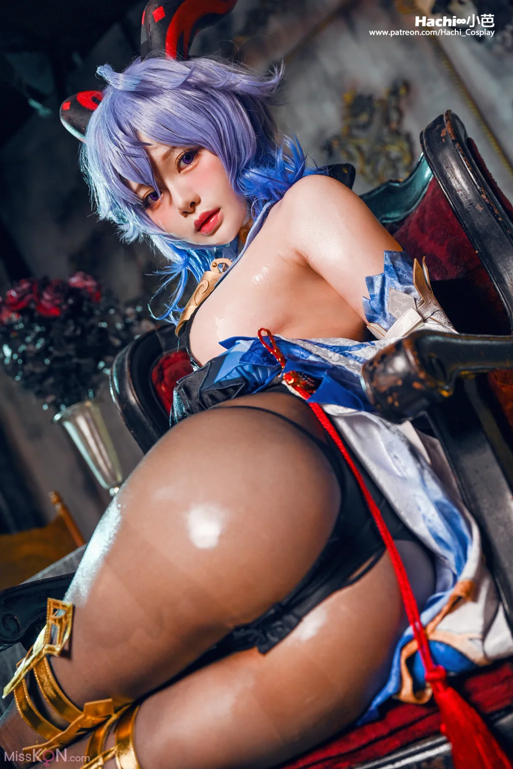 Coser@Hachi_小芭_ Ganyu 3 Coser@Hachi_小芭_ Ganyu