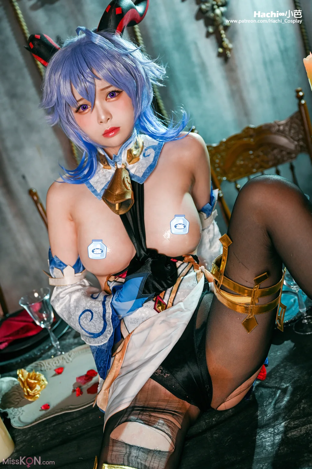 Coser@Hachi_小芭_ Ganyu 7 Coser@Hachi_小芭_ Ganyu