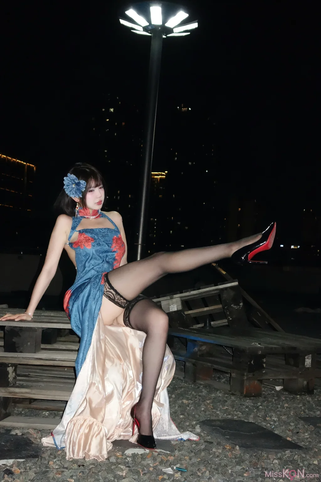 Coser@Tina很妖孽呀_ 碧蓝航线 建武 旗袍