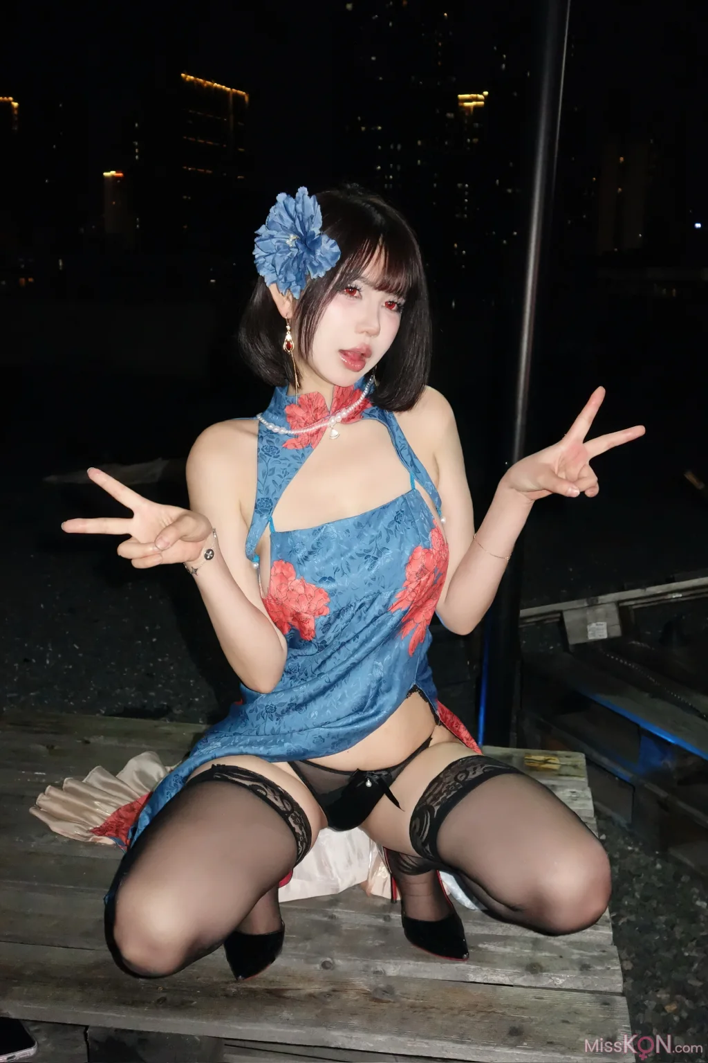 Coser@Tina很妖孽呀_ 碧蓝航线 建武 旗袍