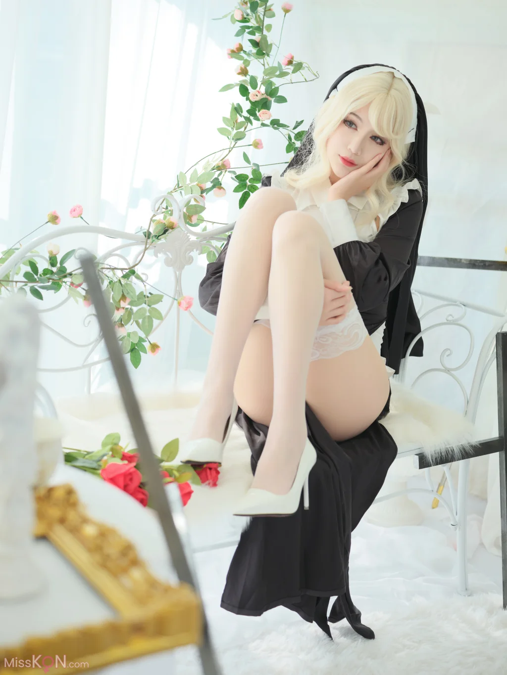 Coser@一米八的大梨子_ 修女