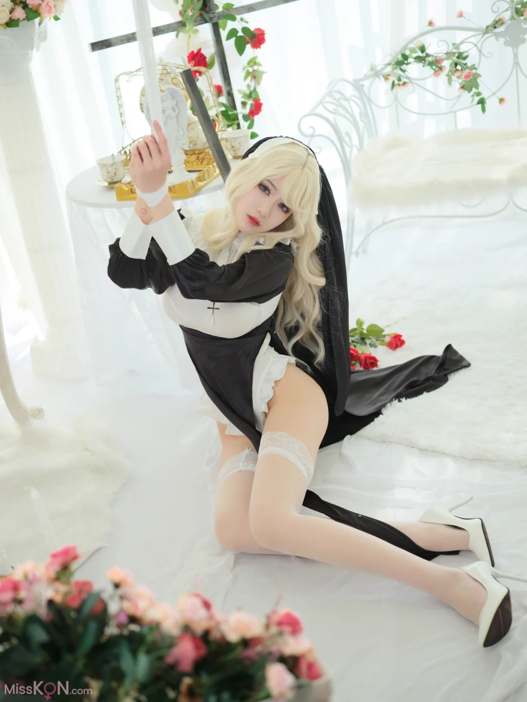 Coser@一米八的大梨子_ 修女