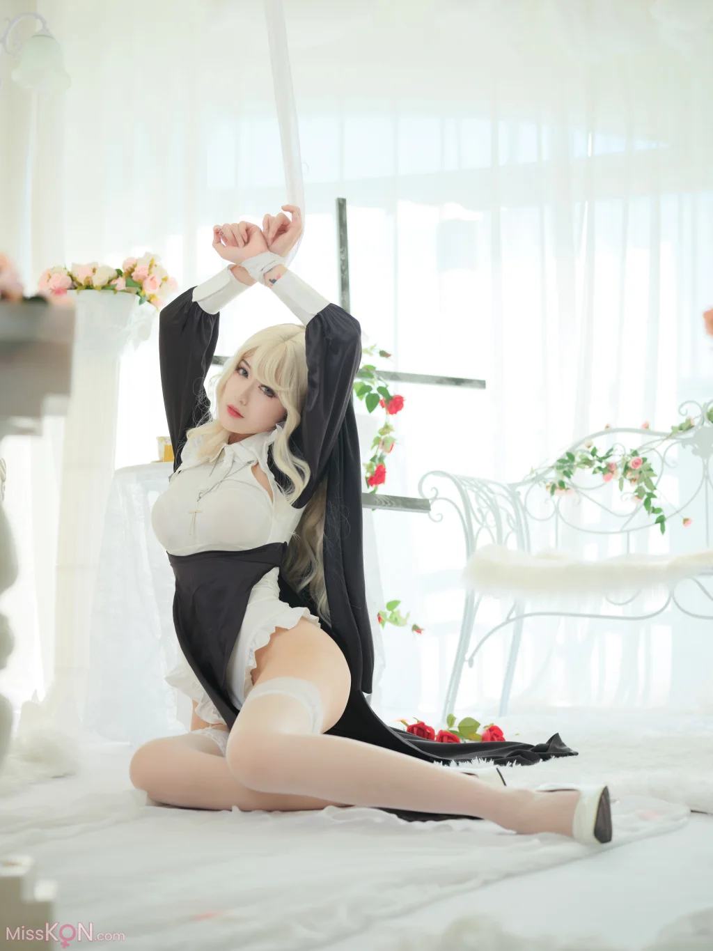Coser@一米八的大梨子_ 修女