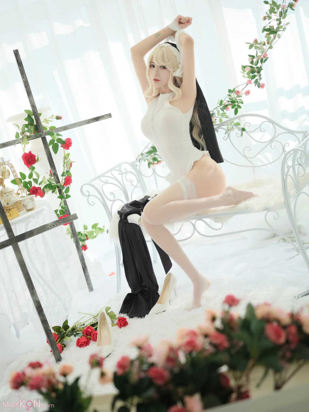 Coser@一米八的大梨子_ 修女