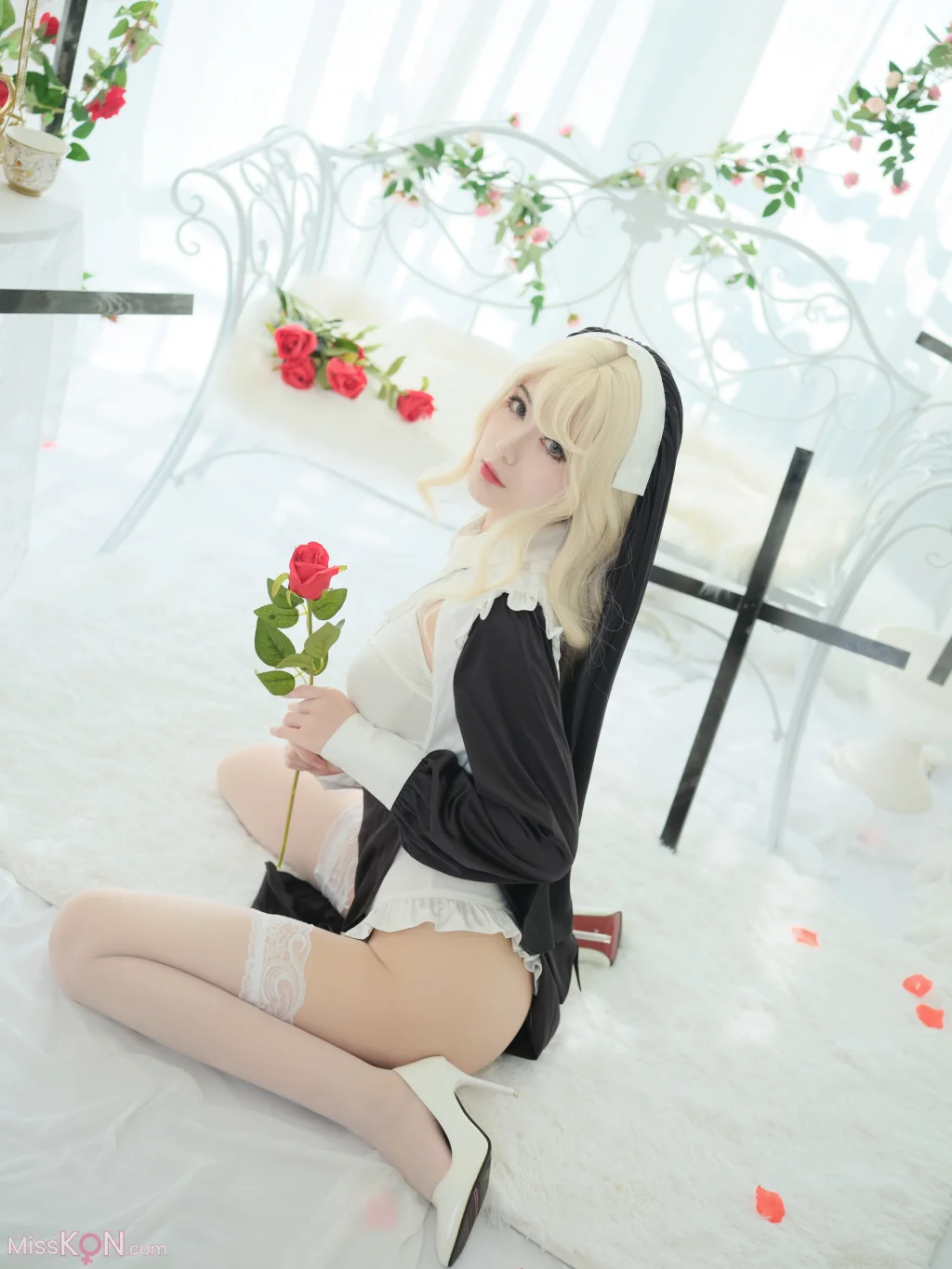Coser@一米八的大梨子_ 修女