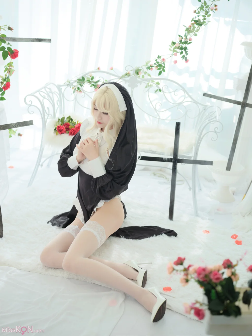 Coser@一米八的大梨子_ 修女