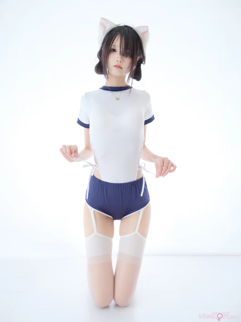Coser@五更百鬼_ 舰长 体操服 猫耳 7 Coser@五更百鬼_ 舰长 体操服 猫耳