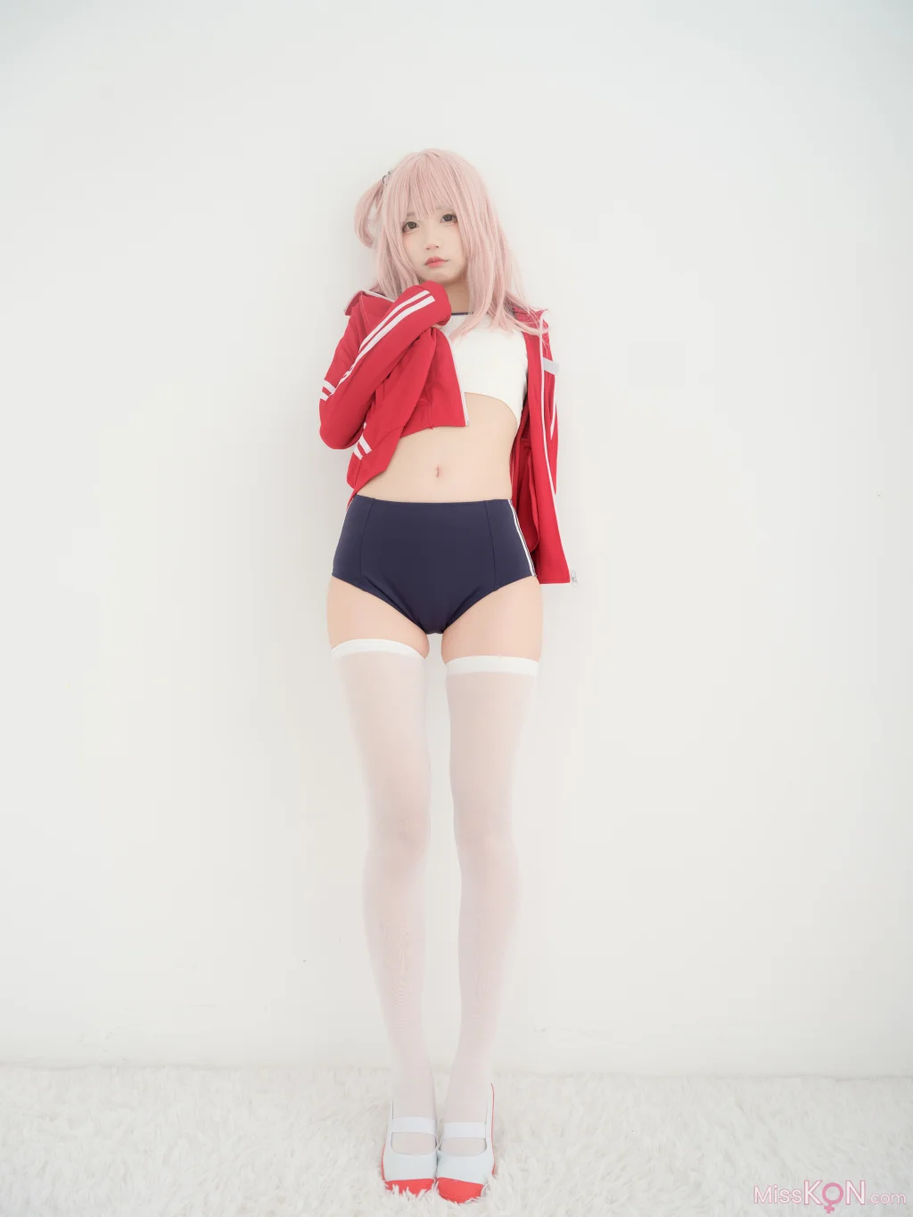 Coser@五更百鬼_ 舰长 体操服 猫耳 12 Coser@五更百鬼_ 舰长 体操服 猫耳