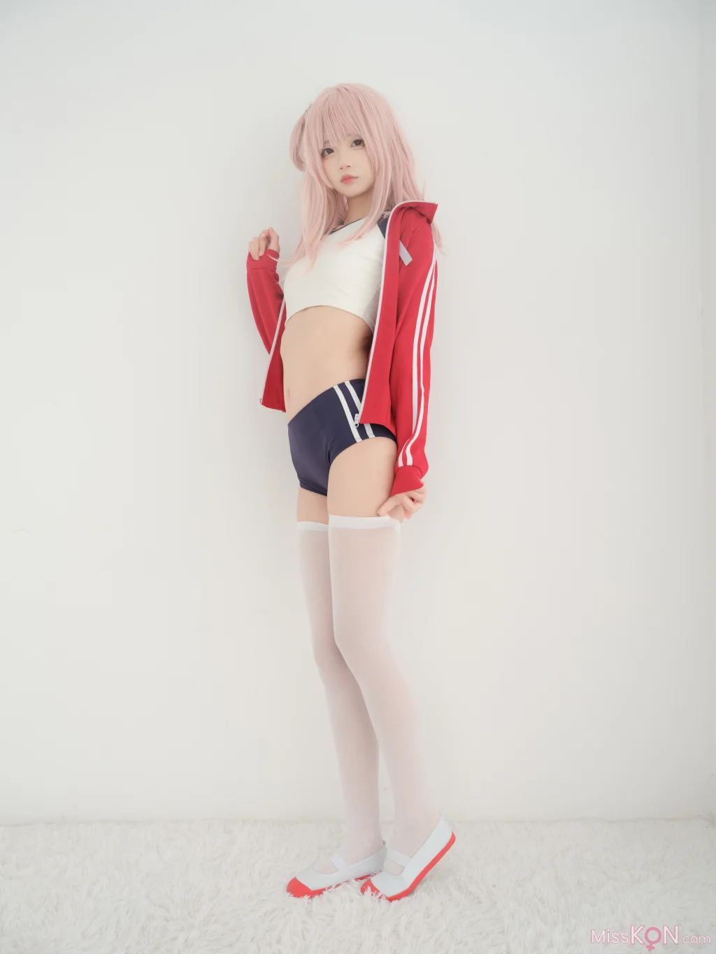 Coser@五更百鬼_ 舰长 体操服 猫耳 15 Coser@五更百鬼_ 舰长 体操服 猫耳