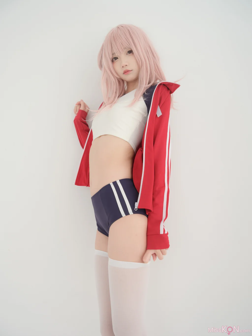 Coser@五更百鬼_ 舰长 体操服 猫耳 16 Coser@五更百鬼_ 舰长 体操服 猫耳