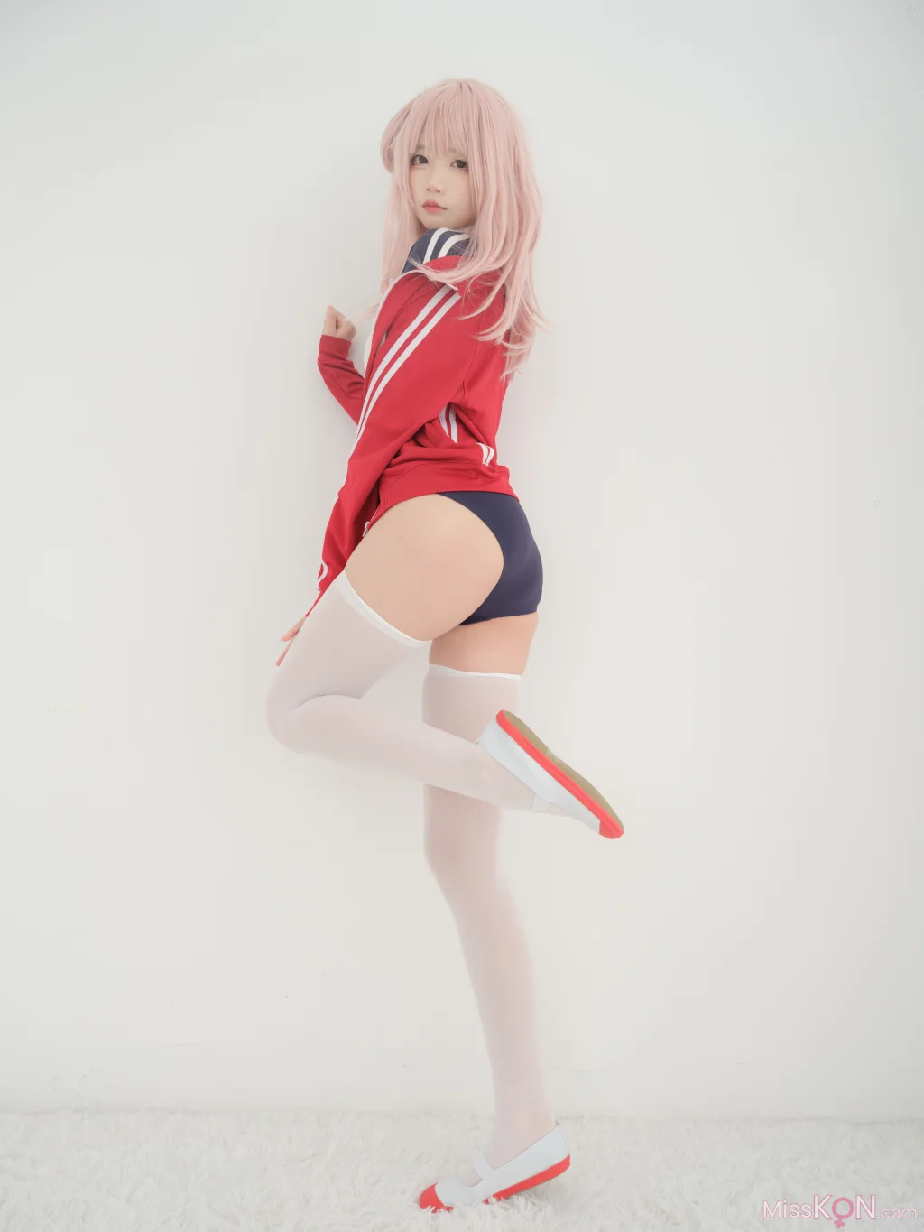 Coser@五更百鬼_ 舰长 体操服 猫耳 17 Coser@五更百鬼_ 舰长 体操服 猫耳
