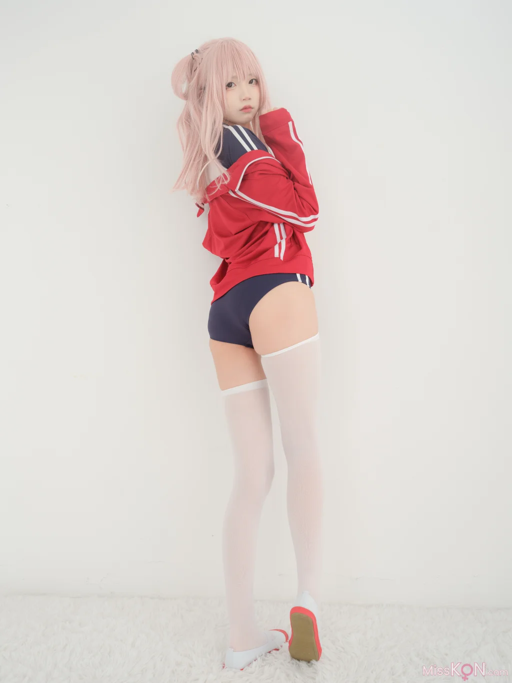 Coser@五更百鬼_ 舰长 体操服 猫耳 18 Coser@五更百鬼_ 舰长 体操服 猫耳