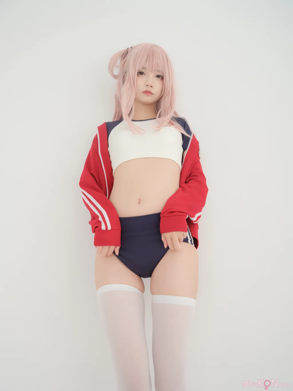 Coser@五更百鬼_ 舰长 体操服 猫耳 1 Coser@五更百鬼_ 舰长 体操服 猫耳