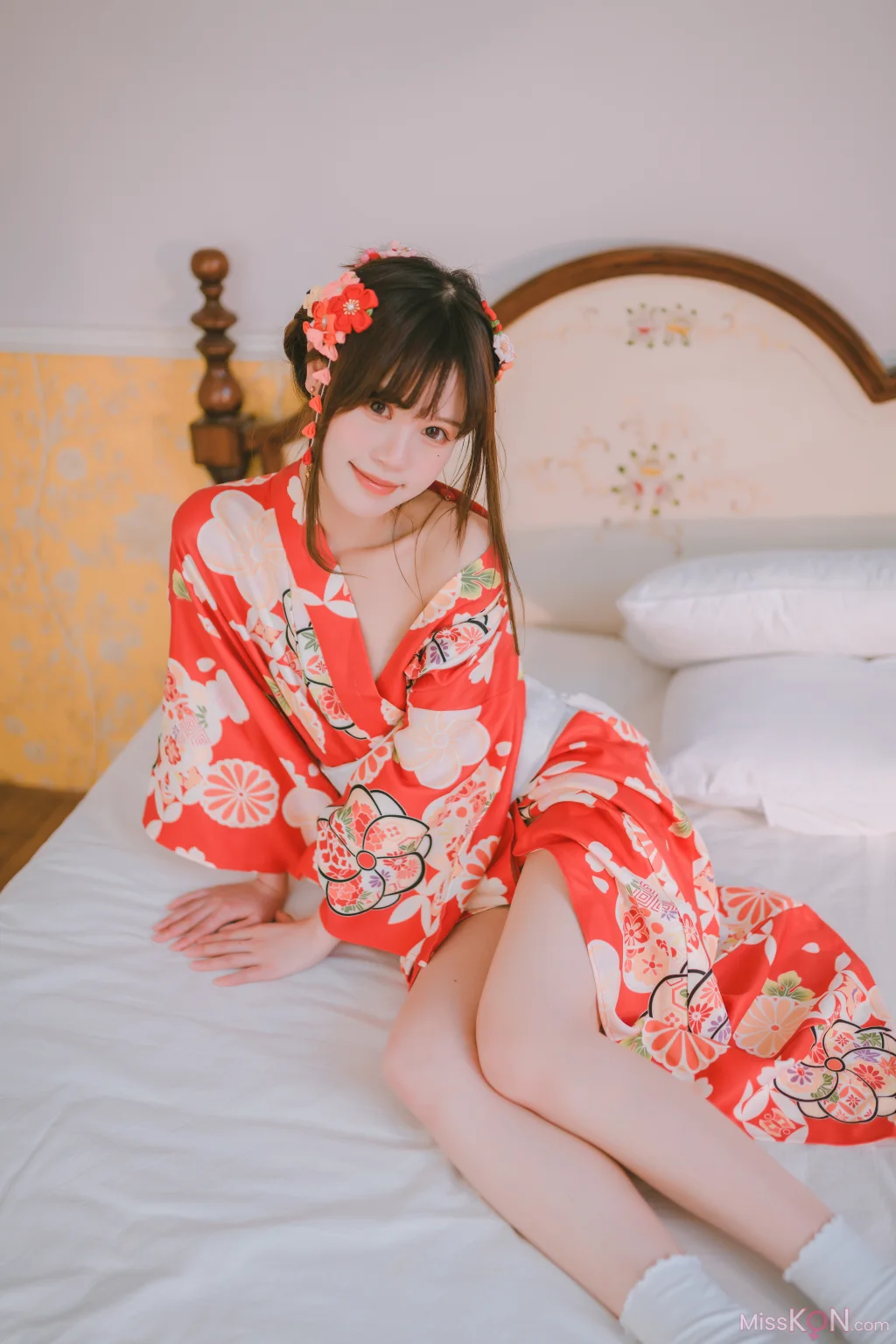 Coser@千反田鹿子_ 日常 浴衣室内