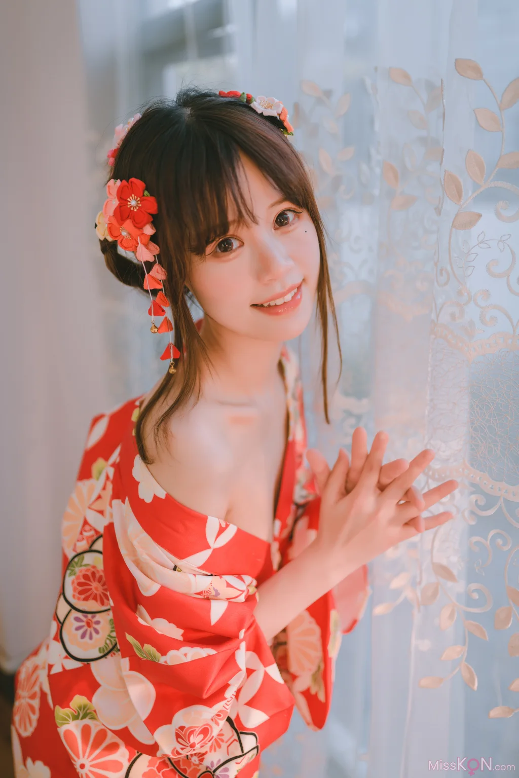 Coser@千反田鹿子_ 日常 浴衣室内