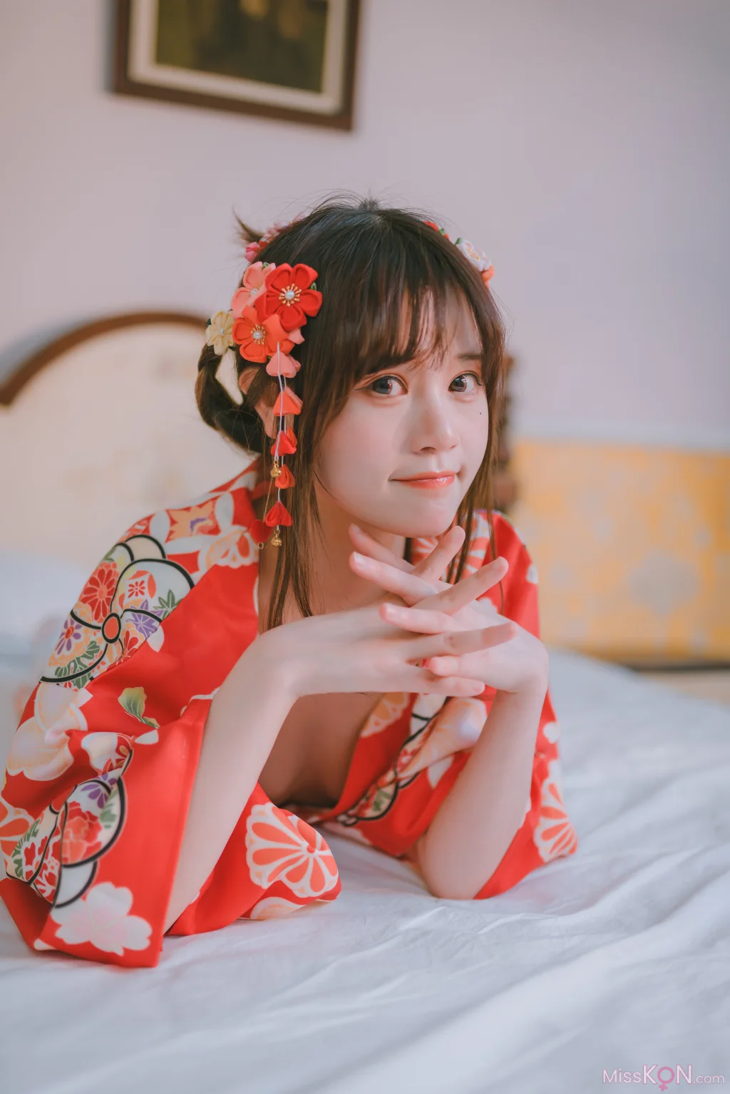 Coser@千反田鹿子_ 日常 浴衣室内