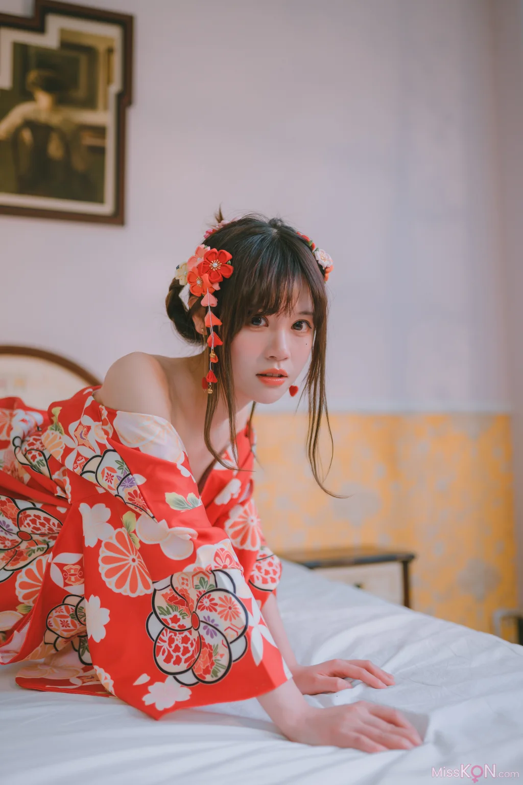 Coser@千反田鹿子_ 日常 浴衣室内