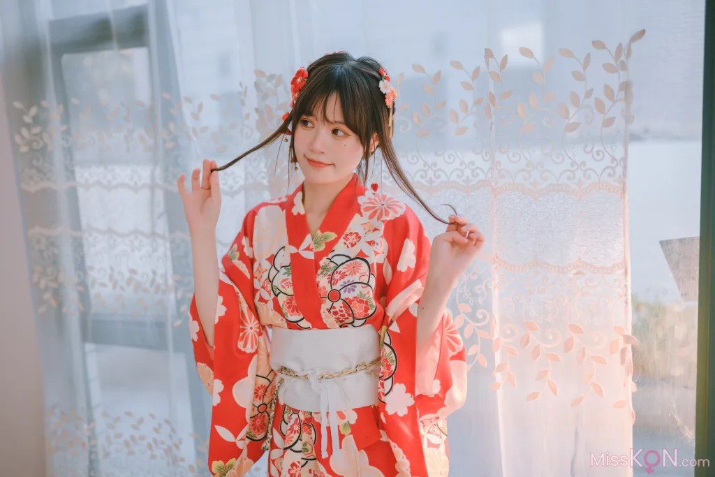 Coser@星黛鹿鹿_ 日常 浴衣室内