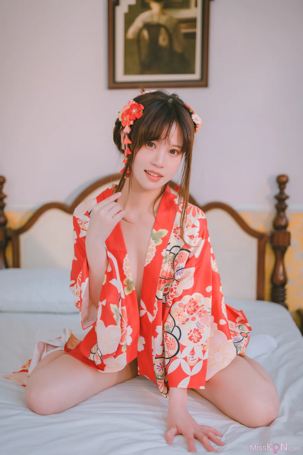 Coser@星黛鹿鹿_ 日常 浴衣室内