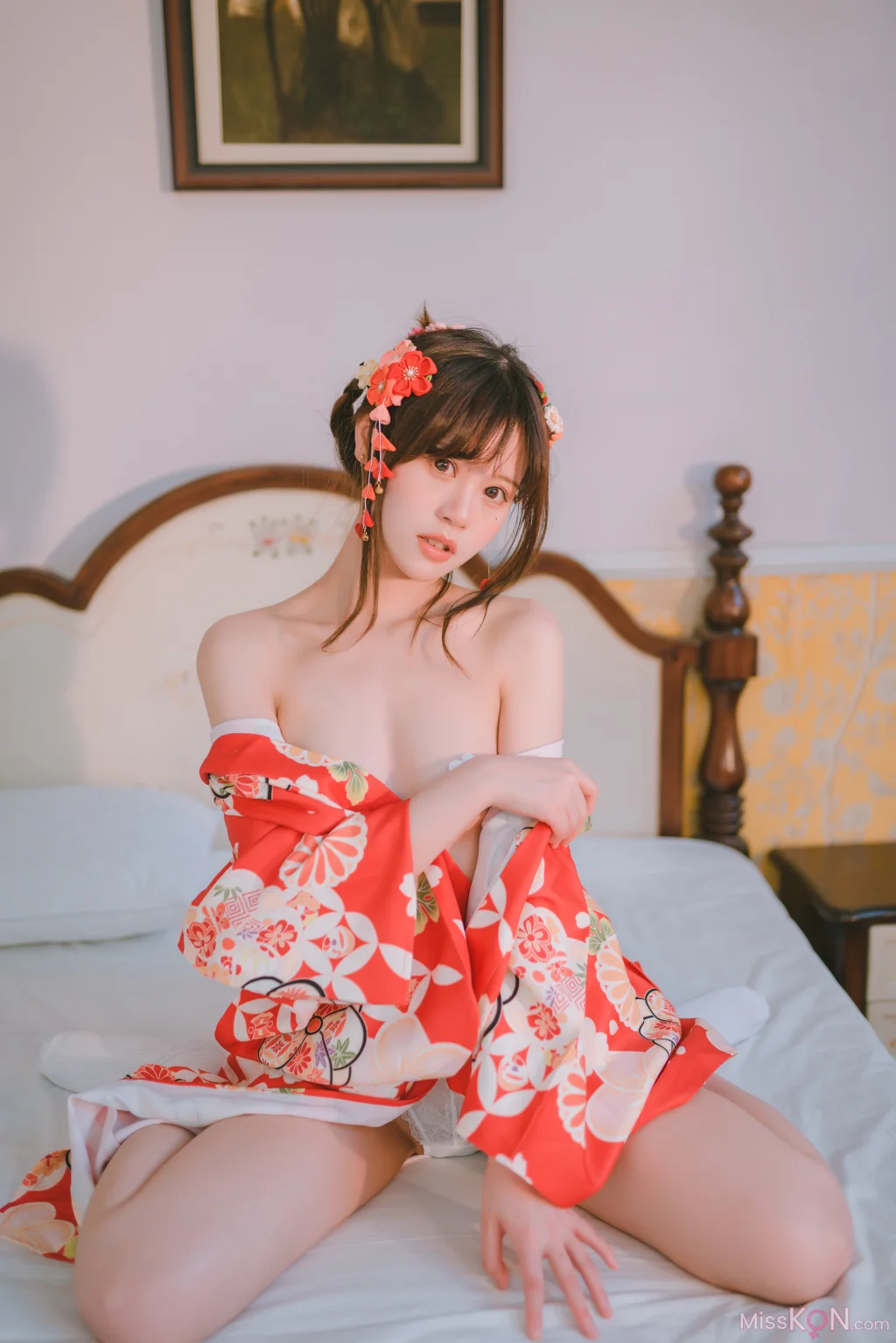 Coser@星黛鹿鹿_ 日常 浴衣室内