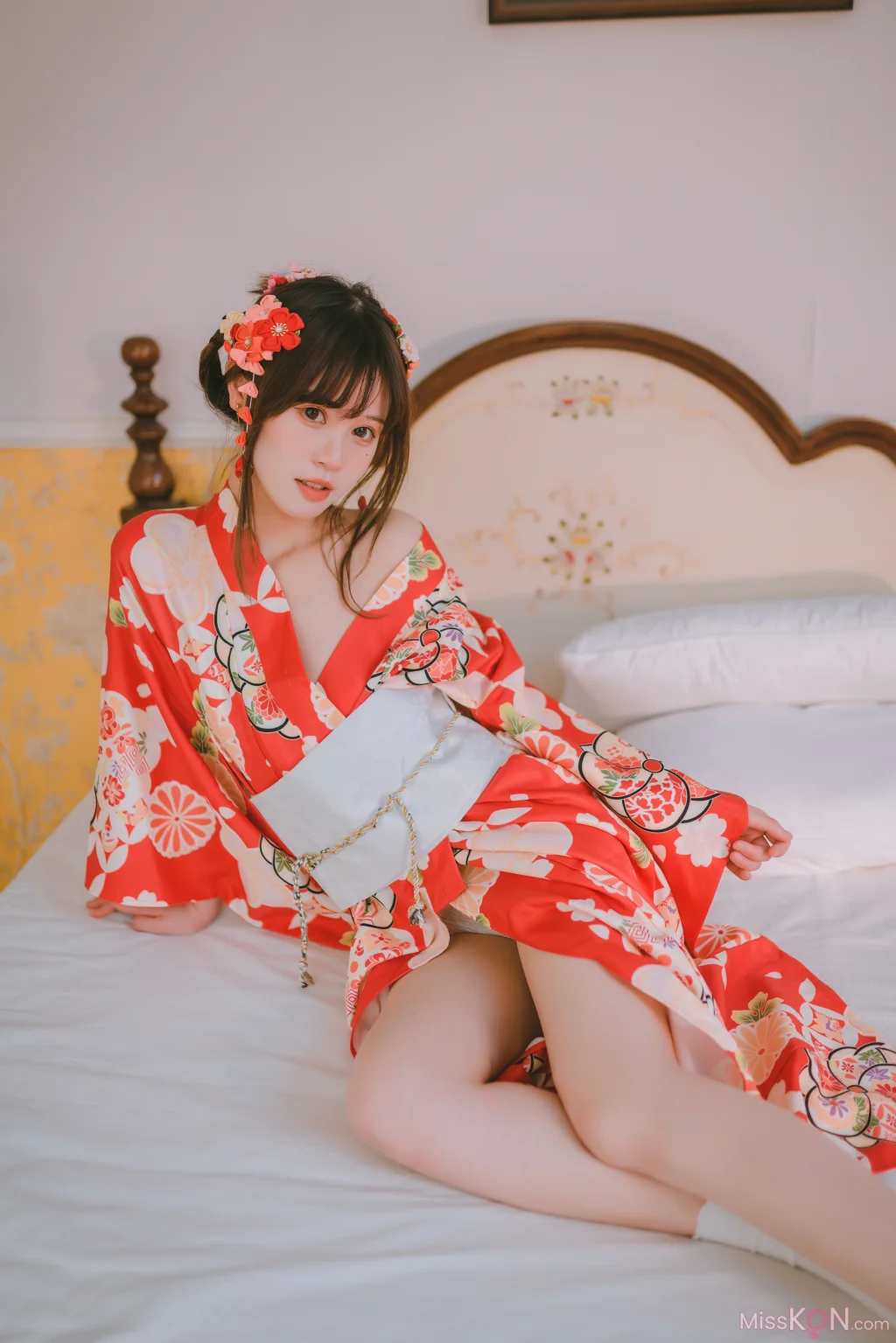 Coser@星黛鹿鹿_ 日常 浴衣室内