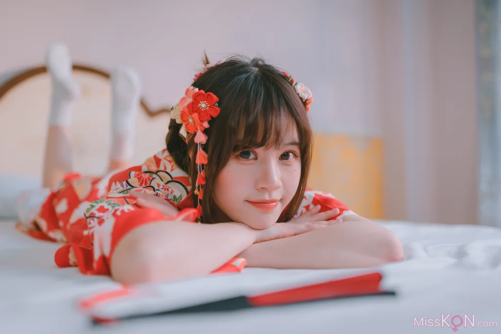 Coser@星黛鹿鹿_ 日常 浴衣室内