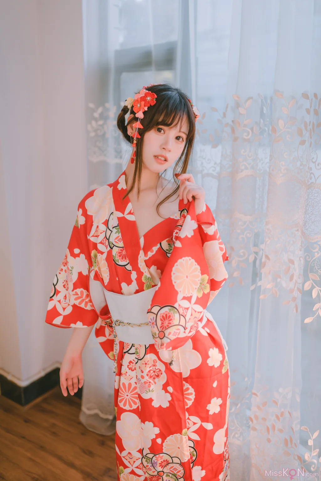 Coser@星黛鹿鹿_ 日常 浴衣室内