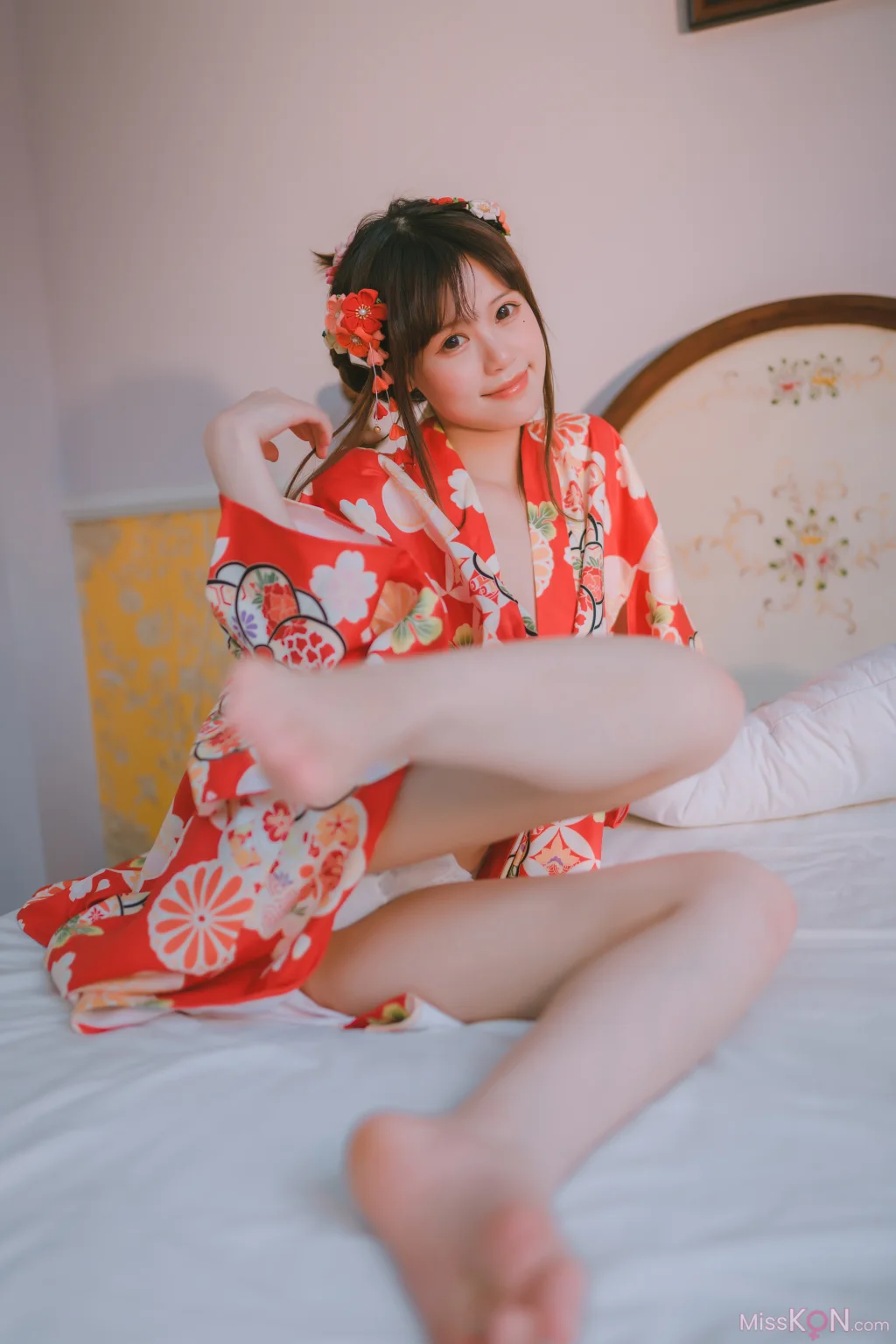 Coser@星黛鹿鹿_ 日常 浴衣室内