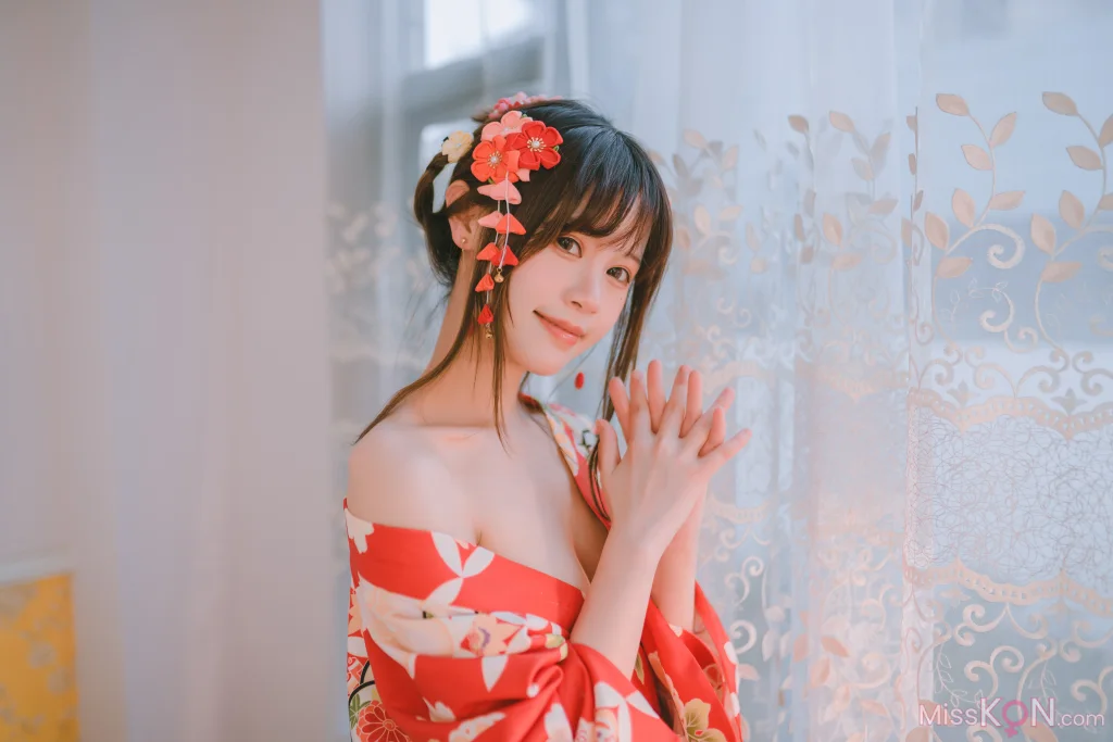 Coser@星黛鹿鹿_ 日常 浴衣室内