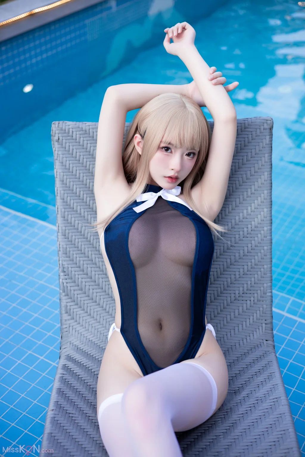 Coser@清水由乃_ 蓝色夏日 14 Coser@清水由乃_ 蓝色夏日